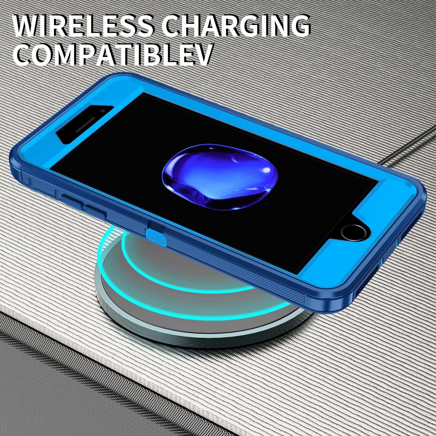 Amazon.com: Mieziba for iPhone 8 Case,iPhone 7 Case,[Built in